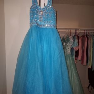 Little girls pageant dresses